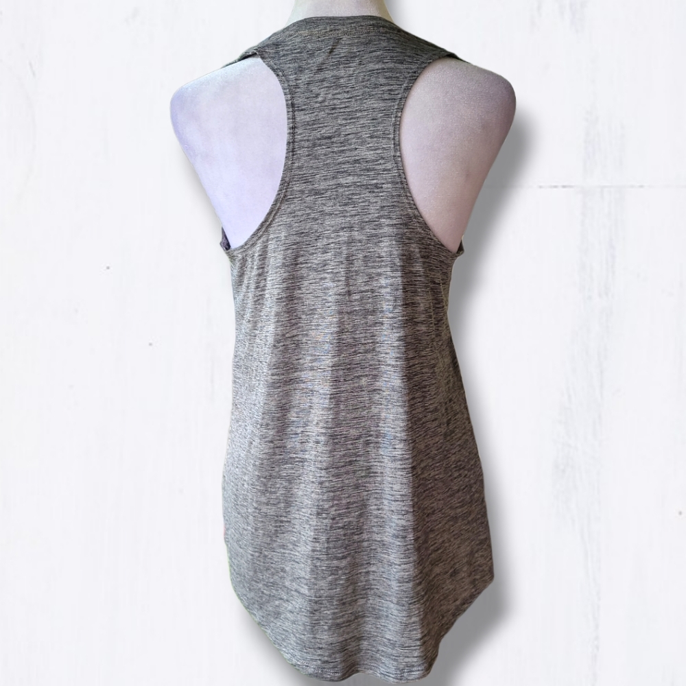 Athletic Works Gray Racer Back Athletic Top Size Small - Picture 4 of 6